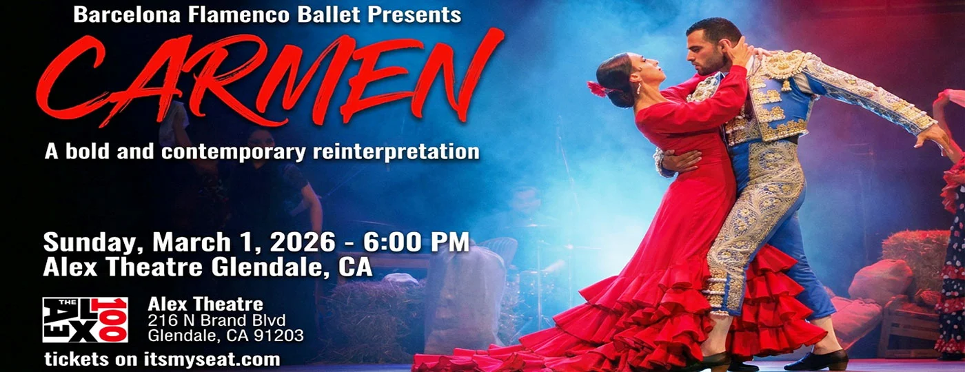 Barcelona Flamenco Ballet presents Carmen at The Alex Theatre