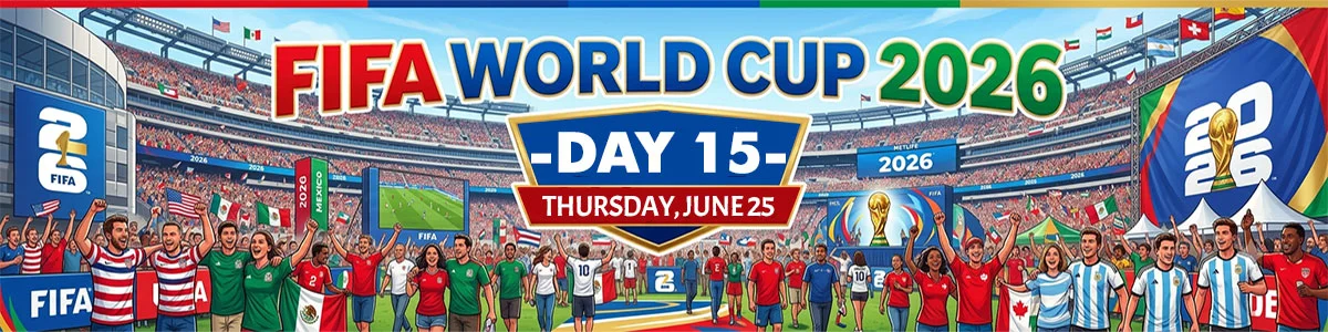 DAY 15 - JUNE 25